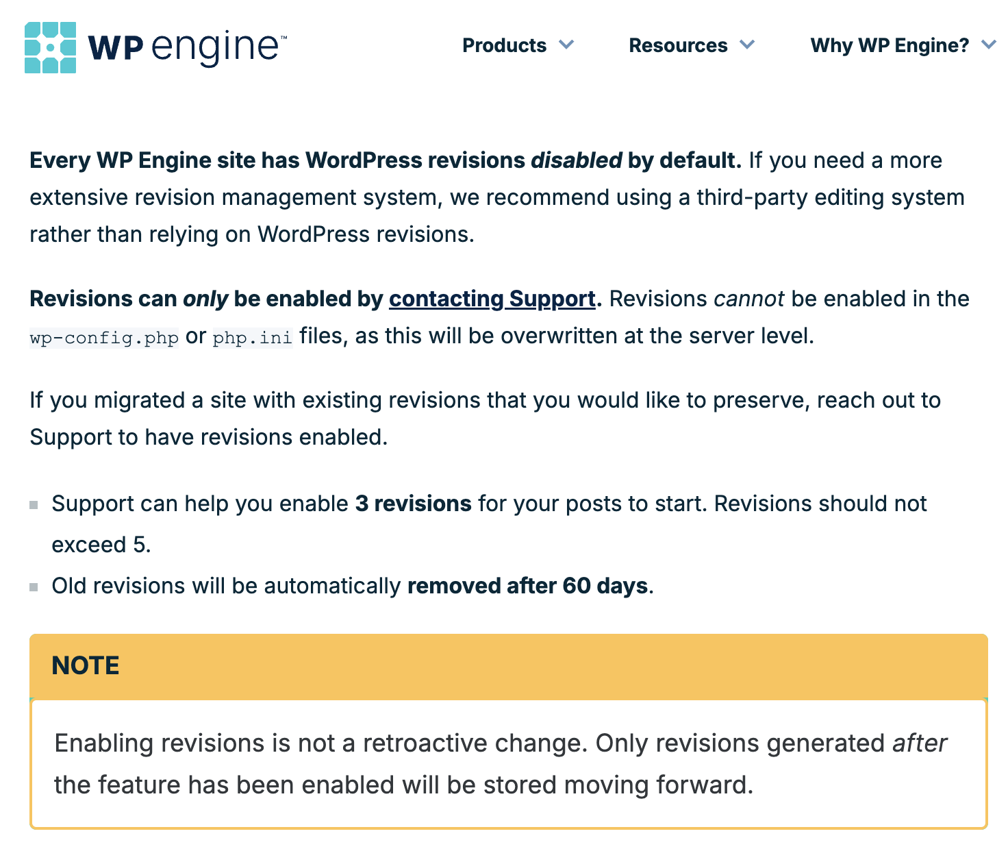 WP Engine is not WordPress